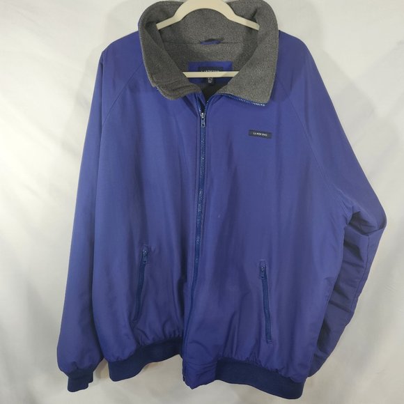 Lands' End Jackets & Coats Vintage Lands End Bomber Style Blue